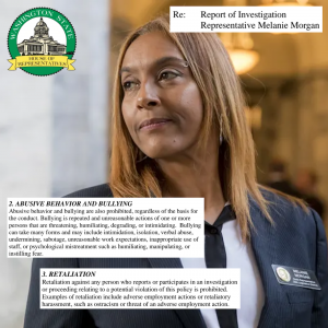 Representative Melanie Morgan - Investigation and Report