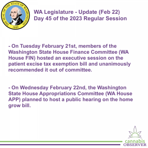 WA Legislature - Update (Feb 22, 2023) - Takeaways