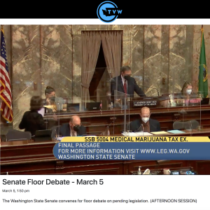 WA Senate - Session - Afternoon (March 5, 2021) - SB 5004 - Final Passage