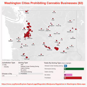 MRSC - Washington Cities Prohibiting Cannabis Businesses (82)