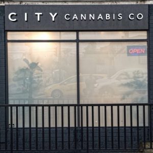 City Cannabis Company - Retail Window
