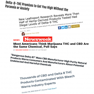 Delta-8-THC and Novel Cannabinoid Headlines