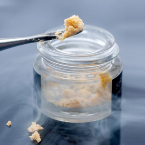 Cannabis Concentrate with Smoke