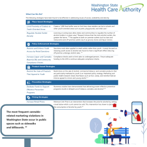 WA HCA - Prevention Research Briefs