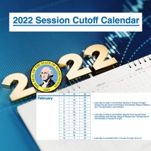 WA Legislature - 2022 Cutoff Calendar