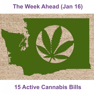 The Week Ahead - 15 Active Cannabis Bills