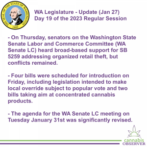 WA Legislature - Update (Jan 27, 2023) - Takeaways