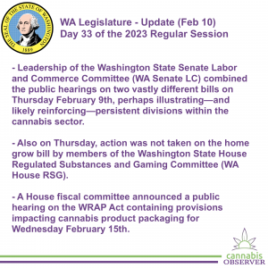 WA Legislature - Update (Feb 10, 2023) - Takeaways