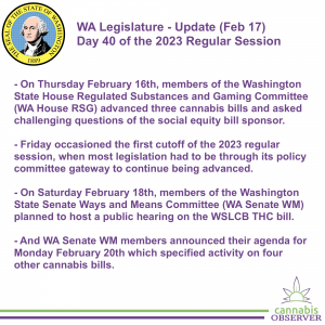 WA Legislature - Update (February 17, 2023) - Takeaways