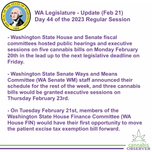 WA Legislature - Update (Feb 21, 2023) - Takeaways