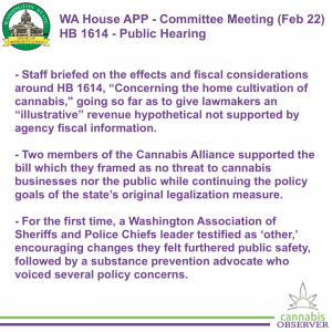 WA House APP - Committee Meeting (Feb 22, 2023) - HB 1614 - Public Hearing - Takeaways