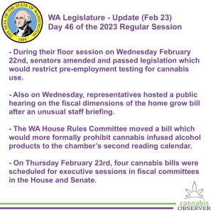 WA Legislature - Update (Feb 23, 2023) - Takeaways