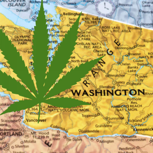 Washington State - Cannabis Leaf