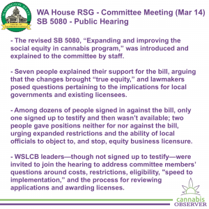 WA House RSG - Committee Meeting (March 14, 2023) - SB 5080 - Public Hearing - Takeaways