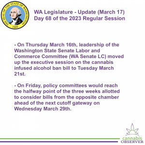 WA Legislature - Update (March 17, 2023) - Takeaways