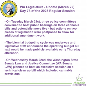 WA Legislature - Update (March 22, 2023) - Takeaways
