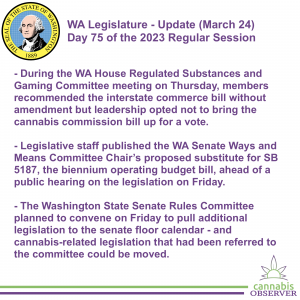 WA Legislature - Update (March 24, 2023) - Takeaways