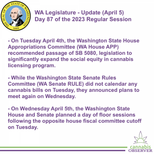 WA Legislature - Update (April 5, 2023) - Takeaways