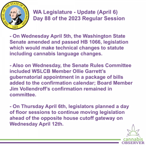 WA Legislature - Update (April 6, 2023) - Takeaways