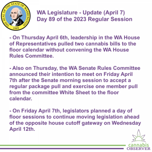 WA Legislature - Update (April 7, 2023) - Takeaways