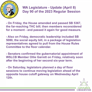 WA Legislature - Update (April 8, 2023) - Takeaways
