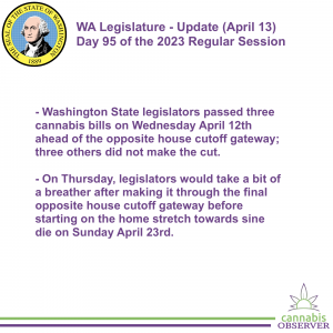 WA Legislature - Update (April 13, 2023) - Takeaways