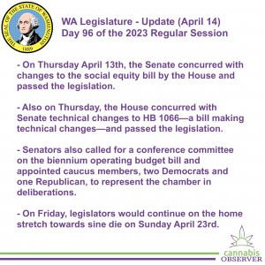WA Legislature - Update (April 14, 2023) - Takeaways