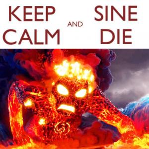Keep Calm and Sine Die - Te Ka - Sleeping Giant