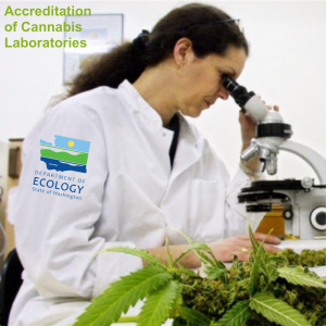 DOE - Accreditation of Cannabis Laboratories - Scientist and Microscope