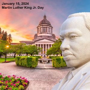 Washington State Capitol - Martin Luther King Jr Day (January 15, 2024)