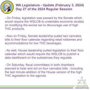 WA Legislature - Update (February 3, 2024) - Takeaways