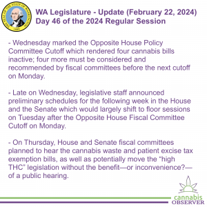 WA Legislature - Update (February 22, 2024) - Takeaways
