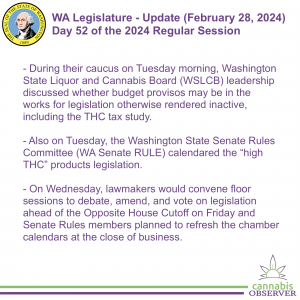 WA Legislature - Update (February 28, 2024) - Takeaways