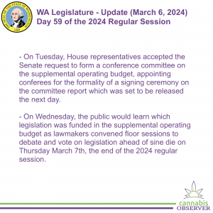 WA Legislature - Update (March 6, 2024) - Takeaways
