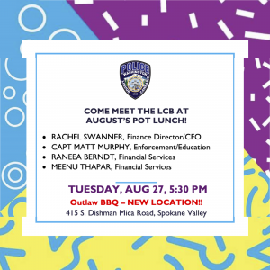 Pot Lunch - Networking Event (August 27, 2024) - Flyer