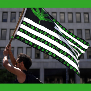 Cannabis Flag - March